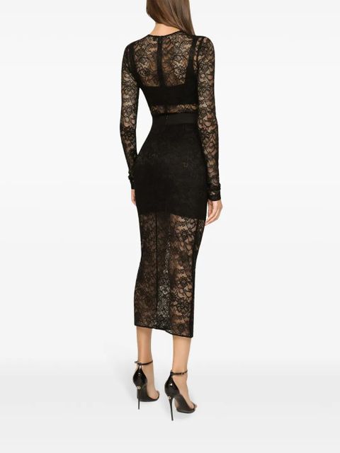 Dolce & Gabbana lace top - Black