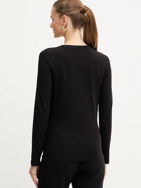 Armani Exchange longsleeve kolor czarny XW001365 AF16294