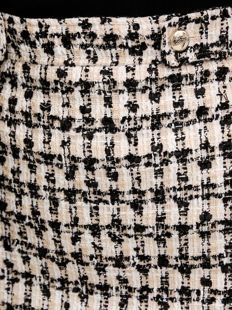 Joop! spódnica kolor beżowy mini prosta 30100167