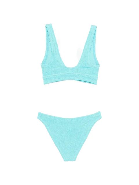 Hunza G V-neck bikini - Blue - zdjęcie produktu nr 2