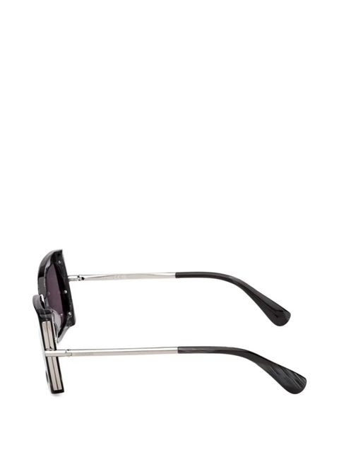 Max Mara geometric-frame sunglasses - Black