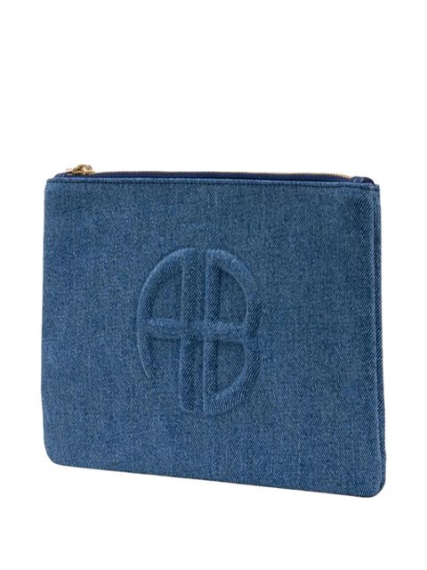ANINE BING Lili clutch bag - Blue - zdjęcie produktu nr 2