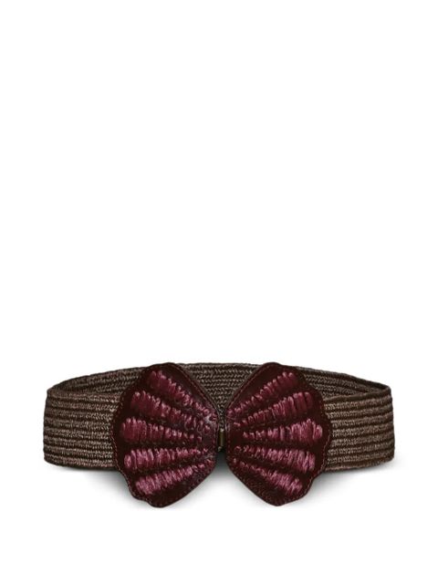 Johanna Ortiz Boho Seashells belt - Brown