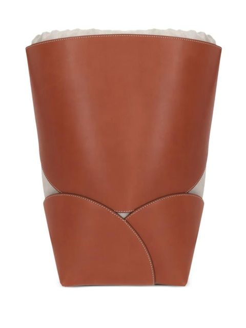 Jil Sander Curve shoulder bag - Brown - zdjęcie produktu nr 2