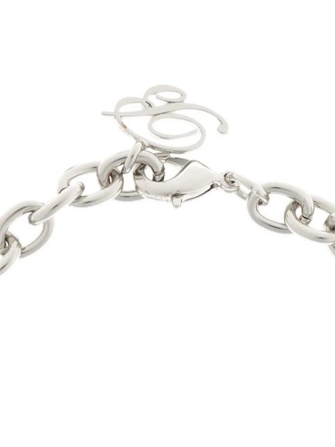 Blumarine butterfly rose charm bracelet - Silver