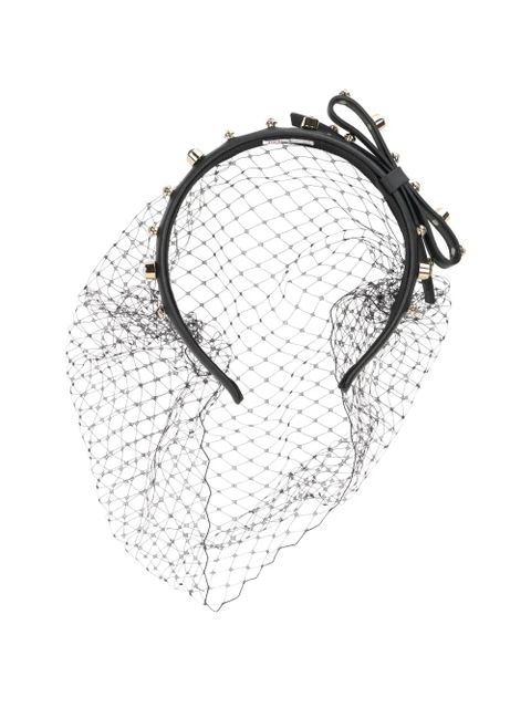 Valentino Garavani embellished headband - Black - zdjęcie produktu nr 1