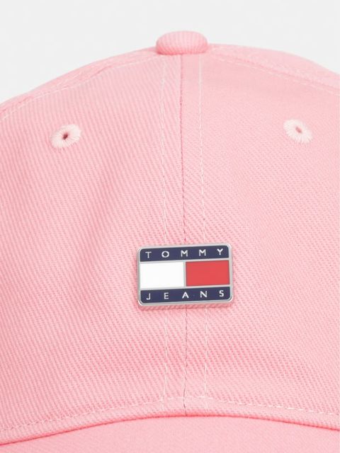 Tommy Jeans czapka z daszkiem damska jeansowa - zdjęcie produktu nr 1