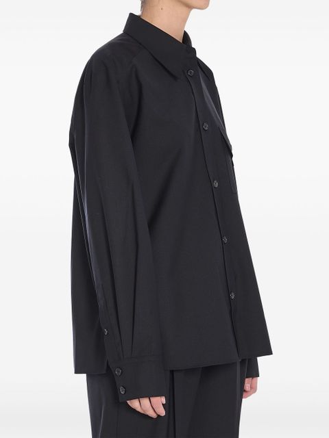 KHAITE Yatty shirt - Black - zdjęcie produktu nr 2