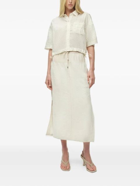 Simkhai drawstring shirt - White - zdjęcie produktu nr 2