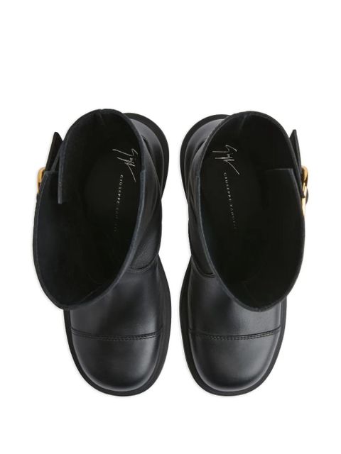 Giuseppe Zanotti LORI buckle-detail boots - Black