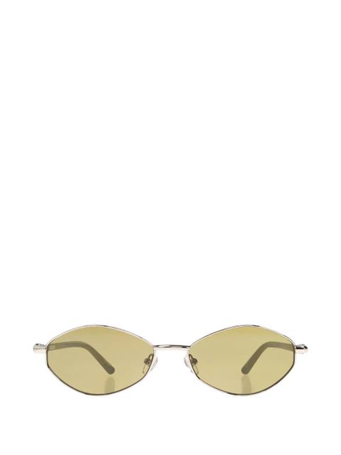 Jacquemus oval-frame sunglasses - Silver - zdjęcie produktu nr 1