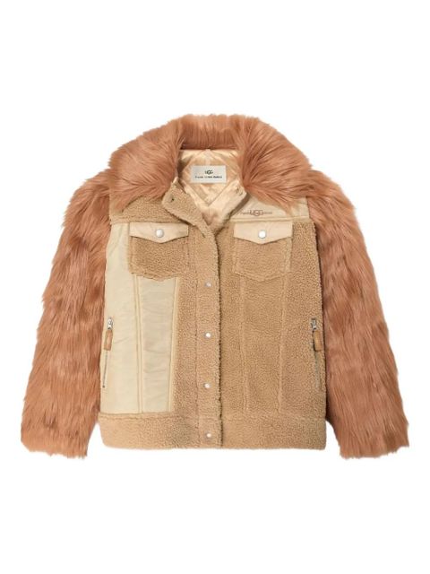 UGG x Feng Chen Wang faux-fur jacket - Neutrals - zdjęcie produktu nr 1