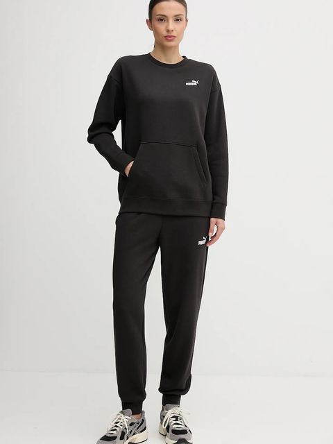 Puma dres damski kolor czarny 688160 - zdjęcie produktu nr 1