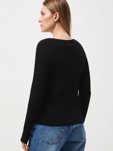 Medicine sweter damski kolor czarny