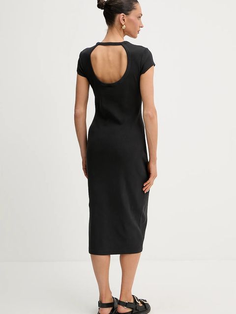 BOSS Orange sukienka kolor czarny mini dopasowana 50536979 - zdjęcie produktu nr 2