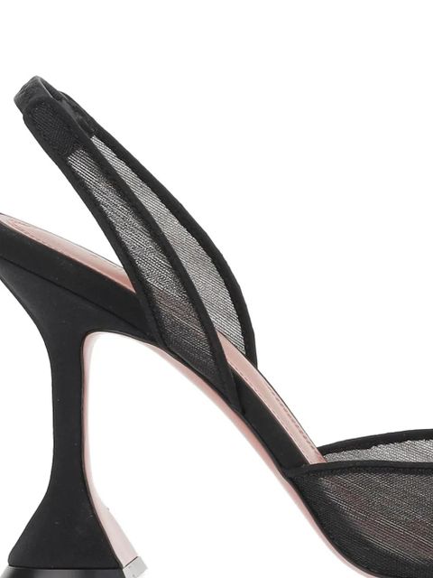 Amina Muaddi Holli slingback pumps - Black