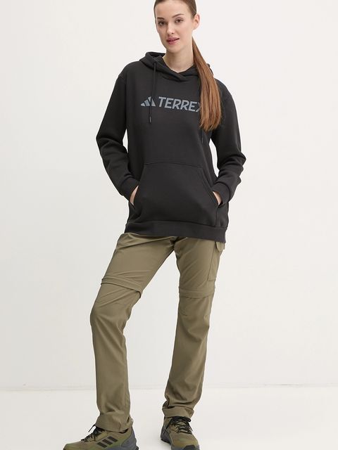 adidas TERREX bluza dresowa Multi kolor czarny z kapturem z nadrukiem IZ3301 - zdjęcie produktu nr 2