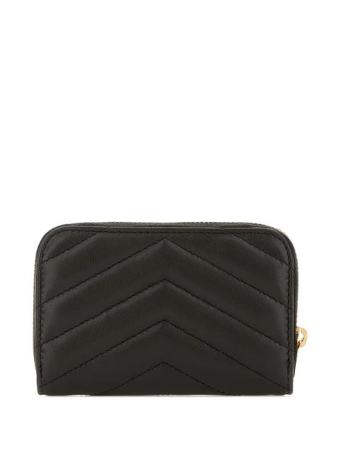 Saint Laurent Cassandre-plaque wallet - Brown - zdjęcie produktu nr 2