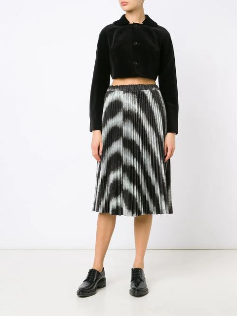 Comme Des Garçons ribbon detaill cropped jacket - Black - zdjęcie produktu nr 2