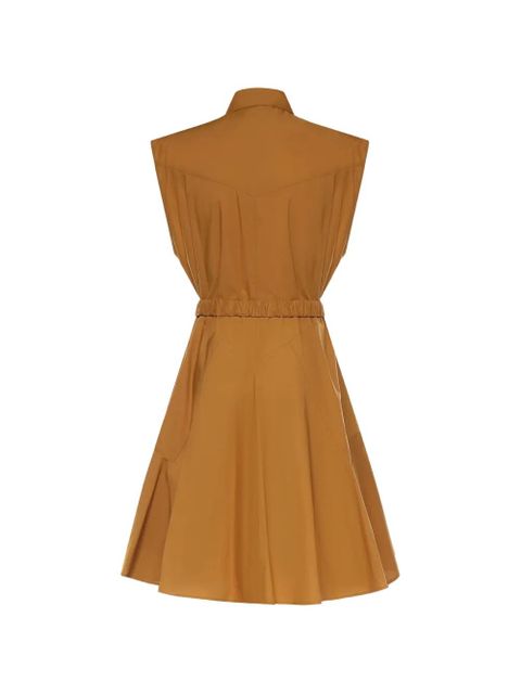 PINKO sleeveless mini dress - Neutrals - zdjęcie produktu nr 2