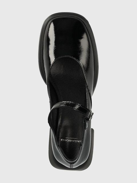 Vagabond Shoemakers czółenka skórzane Ansie kolor czarny na słupku