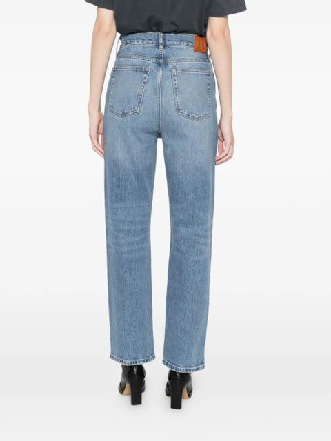 ANINE BING Jane high-waisted jeans - Blue