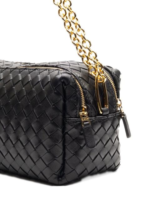 Elleme Trousse woven chain luggage - Black