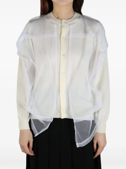 Comme Des Garçons layered shirt - Neutrals - zdjęcie produktu nr 2