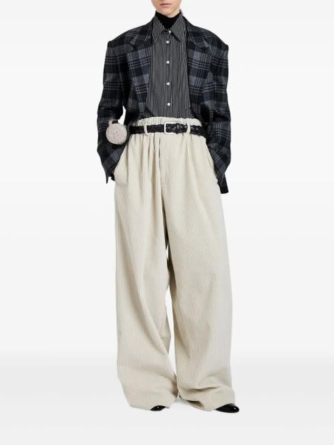 Proenza Schouler checked wool blazer - Grey - zdjęcie produktu nr 2