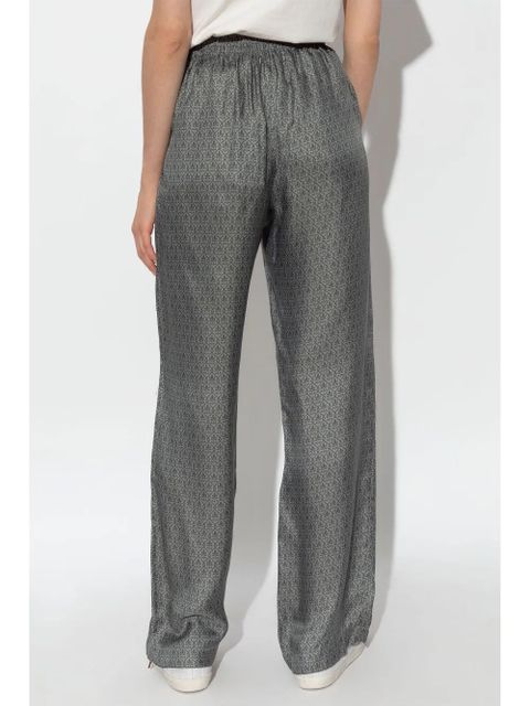 Golden Goose printed track pants - Grey