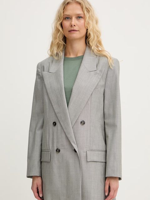 Marella marynarka dwurzędowa damska z jedwabiem CERA - zdjęcie produktu nr 1