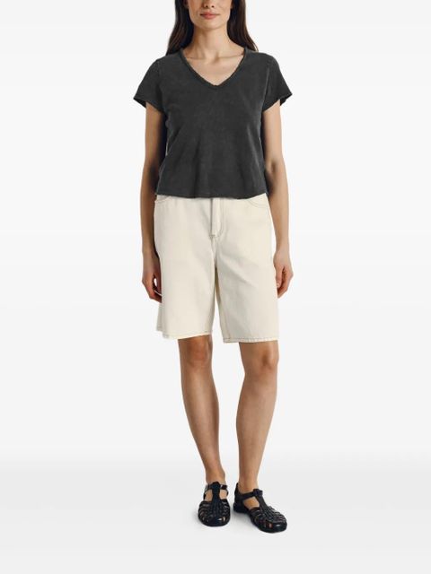 American Vintage Sonoma v-neck T-shirt - Grey - zdjęcie produktu nr 2