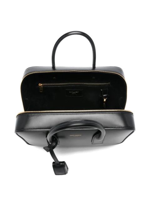 Saint Laurent leather tote bag - Black