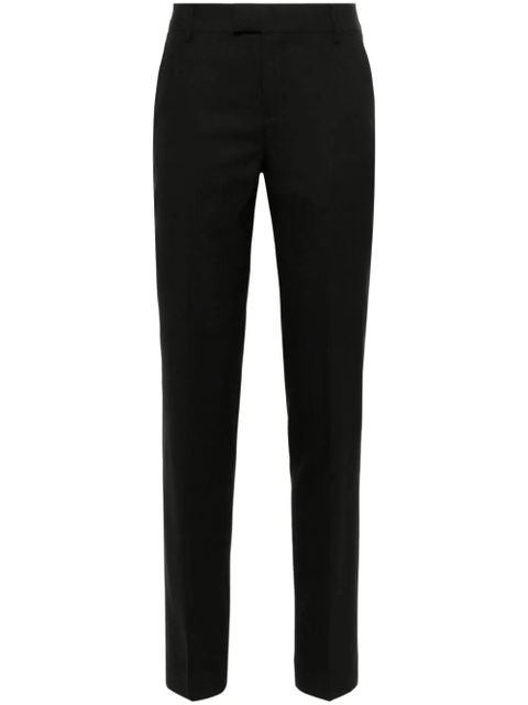 AMI Paris high-waist tapered-leg trousers - Black - zdjęcie produktu nr 1