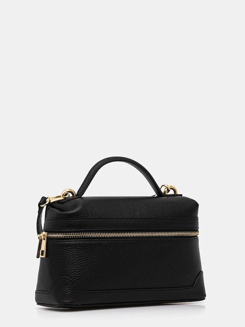 Answear.LAB torebka skórzana kolor czarny - zdjęcie produktu nr 2