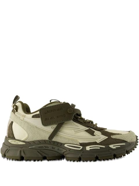 Off-White lace-up sneakers - Green - zdjęcie produktu nr 1