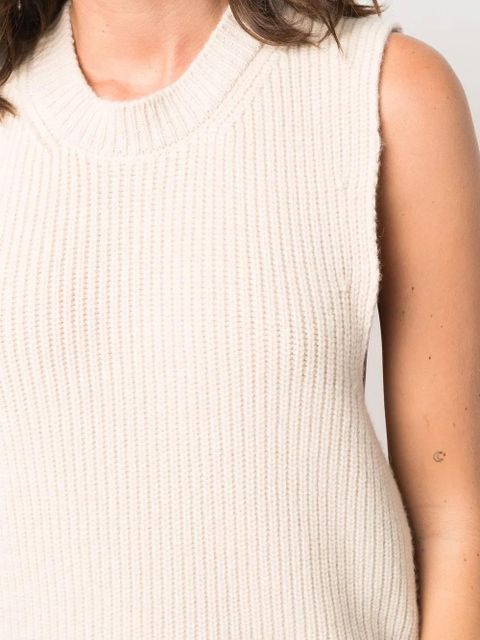 Nanushka sleeveless knit top - Neutrals - zdjęcie produktu nr 2