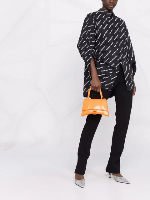 Balenciaga small Hourglass top-handle bag - Orange