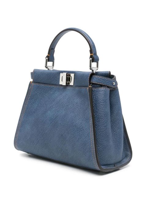 FENDI mini Peekaboo tote bag - Blue