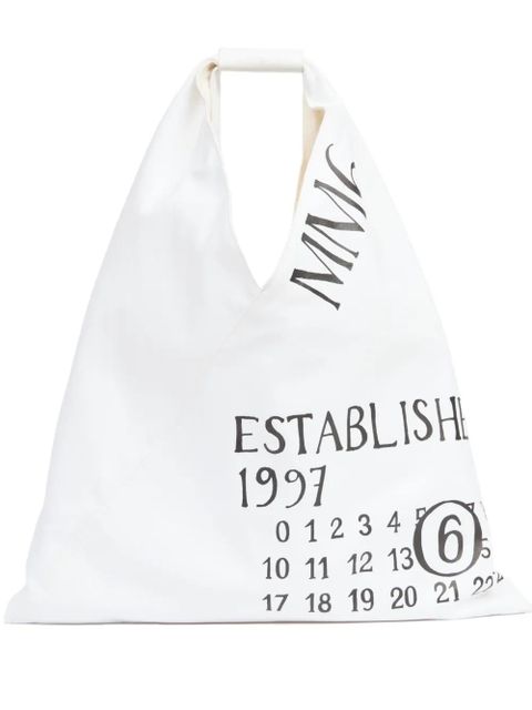 MM6 Maison Margiela Classic Japanese handbag - White - zdjęcie produktu nr 1