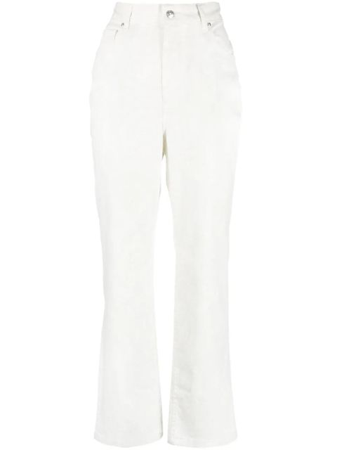 ETRO high-waist cropped jeans - White - zdjęcie produktu nr 1