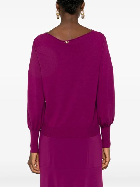 TWINSET Boat neck top - Pink