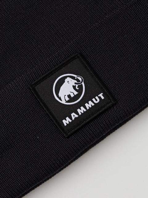 Mammut czapka Fedoz kolor czarny 1191.01092 - zdjęcie produktu nr 2