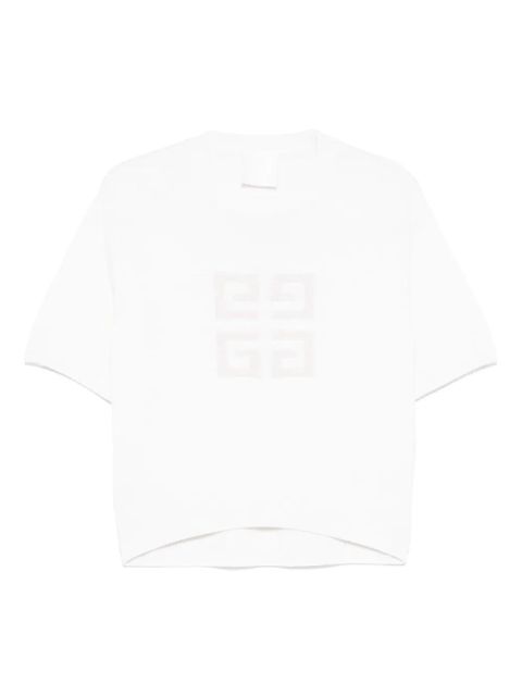Givenchy 4G-detail cashmere top - White - zdjęcie produktu nr 1