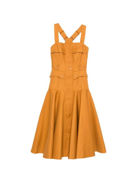 ZIMMERMANN pocket utility midi dress - Orange - zdjęcie produktu nr 1