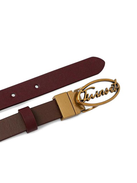 TWINSET logo-plaque belt - Brown - zdjęcie produktu nr 2