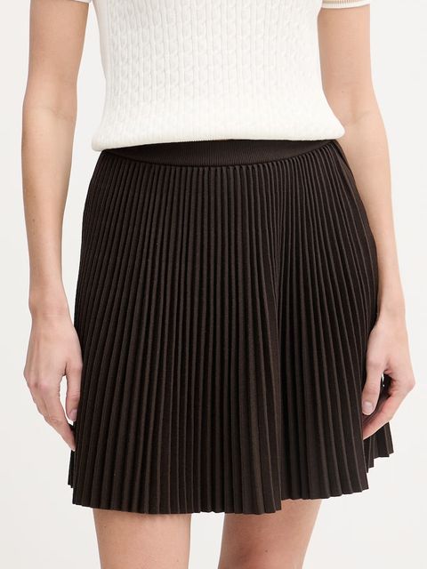 Lacoste spódnica plisowana z wiskozą - zdjęcie produktu nr 1