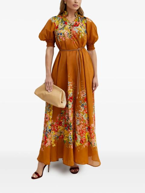 ZIMMERMANN Alight Swing midi dress - Brown