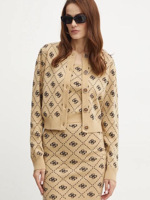 Guess spódnica z domieszką wełny SARAH - zdjęcie produktu nr 2