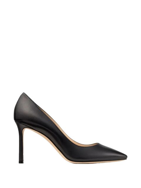 Jimmy Choo Romy leather pumps - Black - zdjęcie produktu nr 1